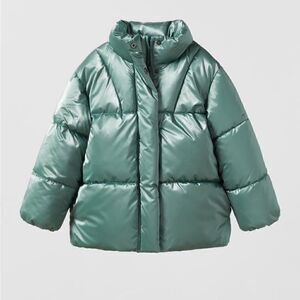 Zara Green Puffer 